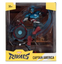Marvel Rivals Collection - Figurine 1/10 Captain America 20 cm