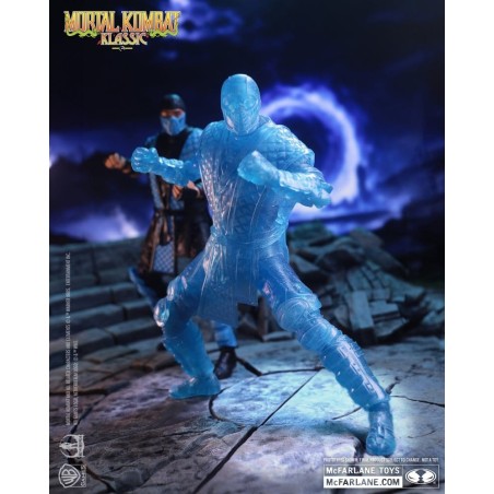 Mortal Kombat Klassic - Figurine Sub-Zero (Ice Clone) 18 cm