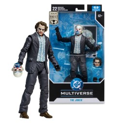 DC Multiverse McFarlane Vault Collection - Figurine The Joker (Bank Robber) (The Dark Knight) 18 cm