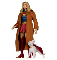 DC Comics - Supergirl (2026) DC Theatrical Deluxe Edition Action Figure Supergirl & Krypto (Gold Label) 17 cm