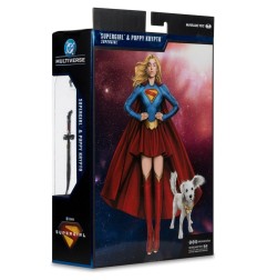 Supergirl (2026) DC Theatrical Deluxe Edition - Figurine Supergirl & Baby Krypto 17 cm