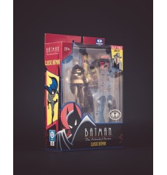 Batman: The Animated Series DC Direct - Figurine Build-A Wave 5 Classic Batman (Platinum Edition) 15 cm