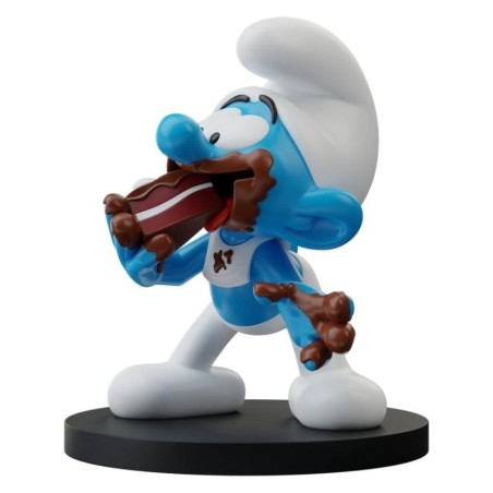 Les Schtroumpfs - Statue Schtroumpf Gourmand 10 cm