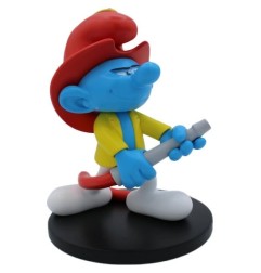 The Smurfs - Statue Fireman Smurf 12 cm