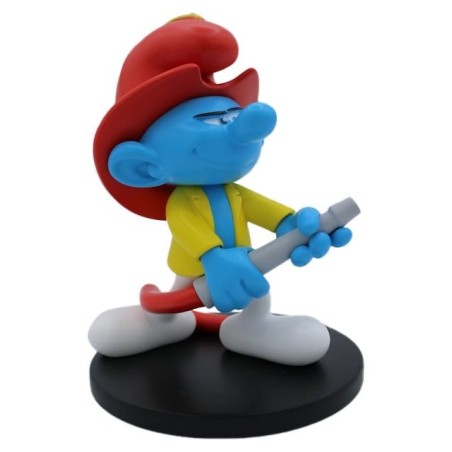 The Smurfs - Statue Fireman Smurf 12 cm