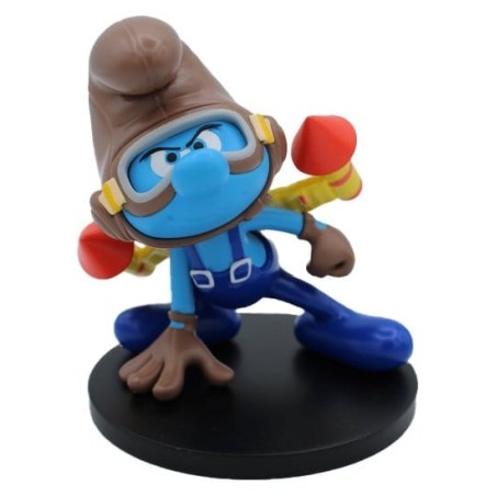 The Smurfs - Statue Jetpack Smurf 10 cm