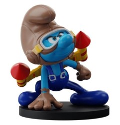 The Smurfs - Statue Jetpack Smurf 10 cm