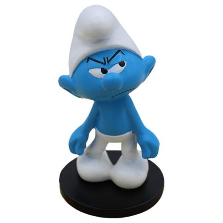 The Smurfs - Statue Grouchy Smurf 11 cm