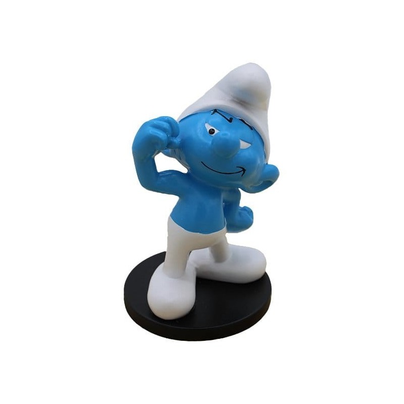 Les Schtroumpfs - Statue Schtroumpf Costaud 11 cm