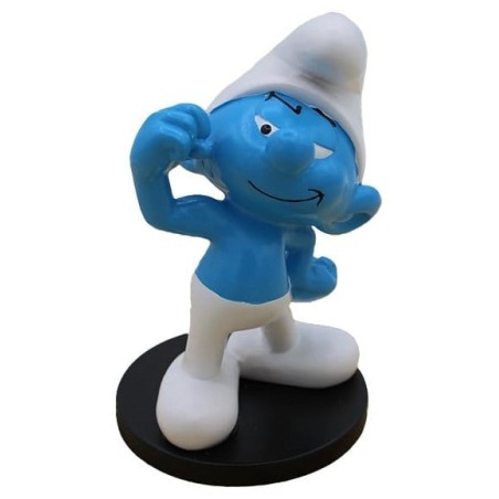 The Smurfs - Statue Hefty Smurf 11 cm