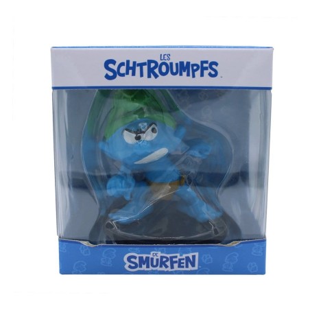 The Smurfs - Statue Wild Smurf 10 cm