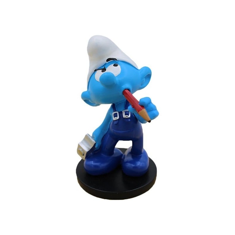 Les Schtroumpfs - Statue Schtroumpf Bricoleur 11 cm