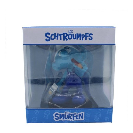 The Smurfs - Statue Handy Smurf 11 cm