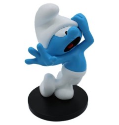 The Smurfs - Statue Clumsy Smurf 12 cm