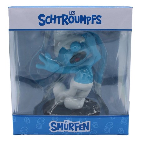 The Smurfs - Statue Clumsy Smurf 12 cm