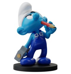 Les Schtroumpfs - Statue Schtroumpf Bricoleur 11 cm