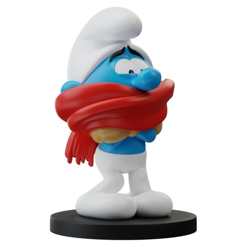 Les Schtroumpfs - Statue Schtroumpf Frileux 12 cm