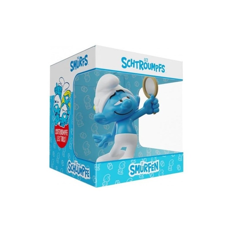 Les Schtroumpfs - Statue Schtroumpf Coquet 11 cm