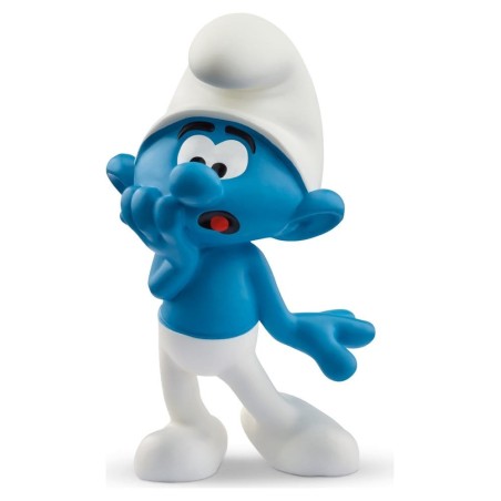 The Smurfs - Mini-Figure Scaredy Smurf 5 cm