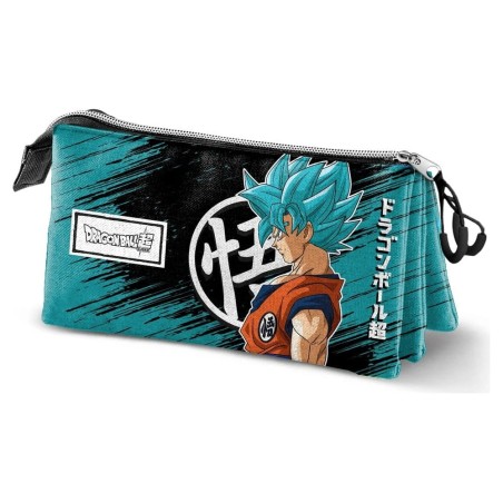 Dragon Ball - Triple Pencil Case Saiyajin Blue