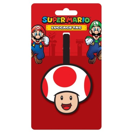 Super Mario - Luggage Tag (Toad)