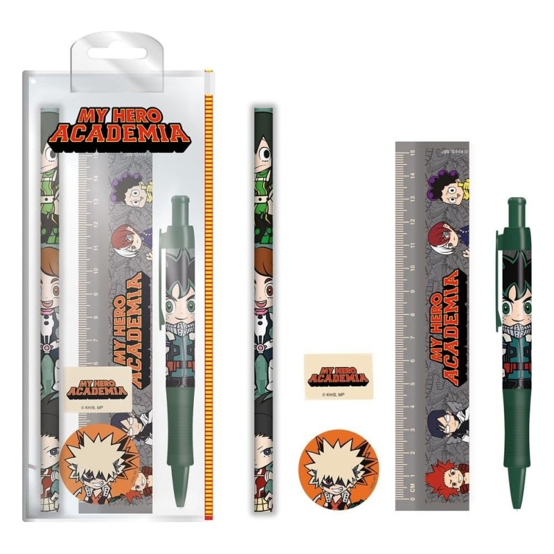 My Hero Academia - Set papeterie Chibi My Hero Academia