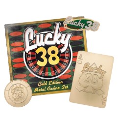 Fallout: New Vegas - Réplique Lucky 38 Imitation Gold Casino Set Limited Edition