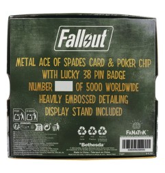 Fallout: New Vegas - Réplique Lucky 38 Imitation Gold Casino Set Limited Edition