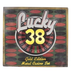 Fallout: New Vegas - Réplique Lucky 38 Imitation Gold Casino Set Limited Edition