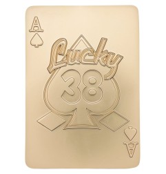 Fallout: New Vegas - Réplique Lucky 38 Imitation Gold Casino Set Limited Edition