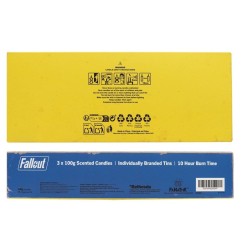 Fallout - Pack 3 bougies Vault Dweller's 6 cm