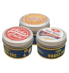 Fallout - Pack 3 bougies Vault Dweller's 6 cm