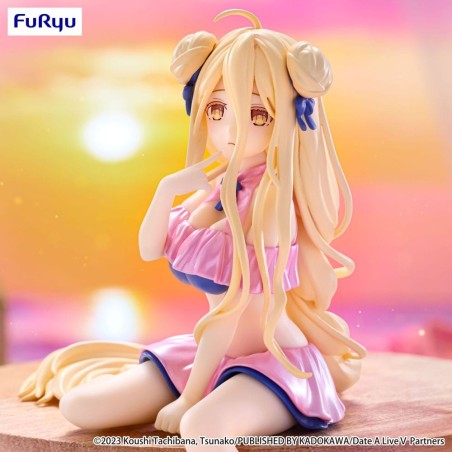 Date A Live - V Noodle Stopper PVC Statue Mukuro Hoshimiya Swimsuit Pastel Pink Color Ver. 13 cm