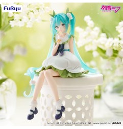 Hatsune Miku - Statuette Noodle Stopper Flower Fairy Lily of the Valley 14 cm