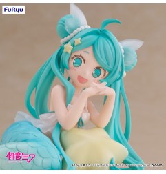 Hatsune Miku - Statuette Desktop Fairy Hatsune Miku Mermaid princess Ver. 9 cm