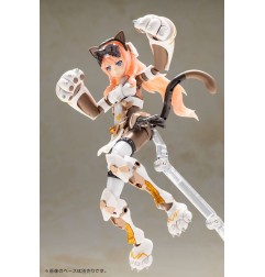 Frame Arms Girl - Figurine Plastic Model Kit Durga I Cat Armor Ver. Calico 16 cm