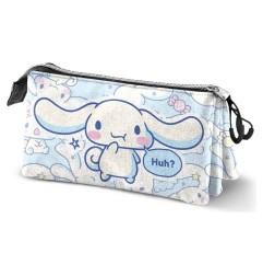 Sanrio - Triple Pencil Case Cinnamoroll Candy
