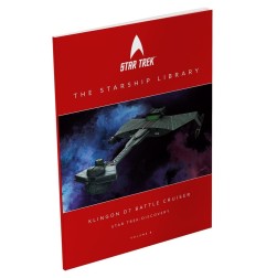 Star Trek - Star Trek Library Die-Cast Klingon D7 Battle Cruiser 10 cm