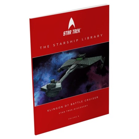 Star Trek - Star Trek Library Die-Cast Klingon D7 Battle Cruiser 10 cm