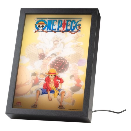 One Piece - Impression LED One Piece encadrée