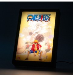 One Piece - Impression LED One Piece encadrée
