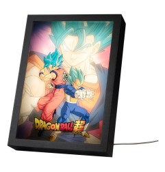 Dragon Ball Super - Impression LED Dragon Ball Super encadrée
