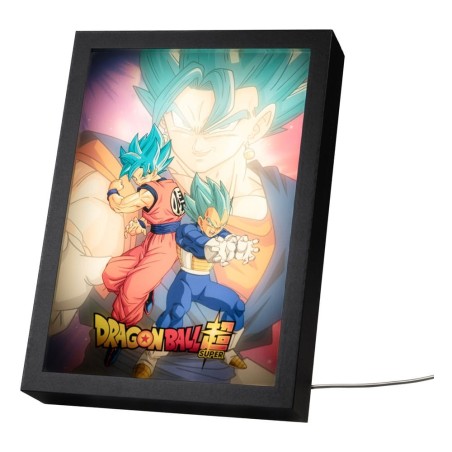Dragon Ball Super - Impression LED Dragon Ball Super encadrée