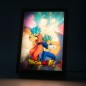Dragon Ball Super - Impression LED Dragon Ball Super encadrée