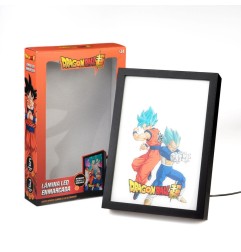 Dragon Ball Super - Impression LED Dragon Ball Super encadrée