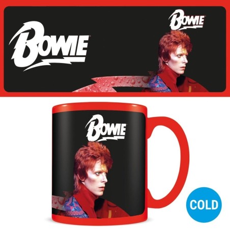 David Bowie - Mug effet thermique David Bowie Bolt