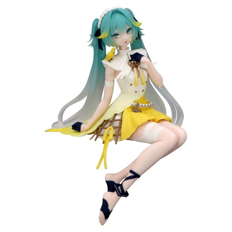 Hatsune Miku - Statuette Noodle Stopper Canary Bird 14 cm
