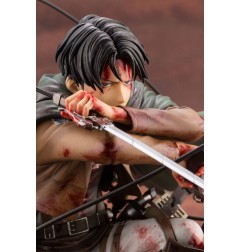 L'Attaque des Titans - Attack on Titan statuette PVC ARTFXJ 1/7 Levi Fortitude Ver. 17 cm
