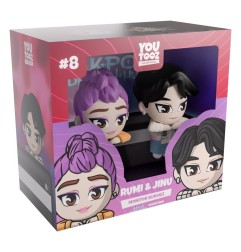 KPop Demon Hunters - Figurines Jinu & Rumi Monitor Buddiez 6 cm