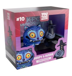 KPop Demon Hunters - Figurines Derpy & Sussie Monitor Buddiez 6-8 cm